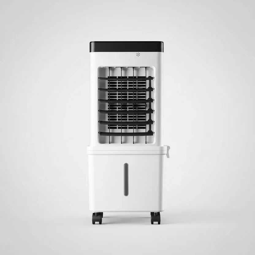 Mobiele Luchtkoeler 3-in-1 Ventilator met Bevochtiging Verrijdbaar Watertank IJshouder IJsvriendelijk | Sulvida