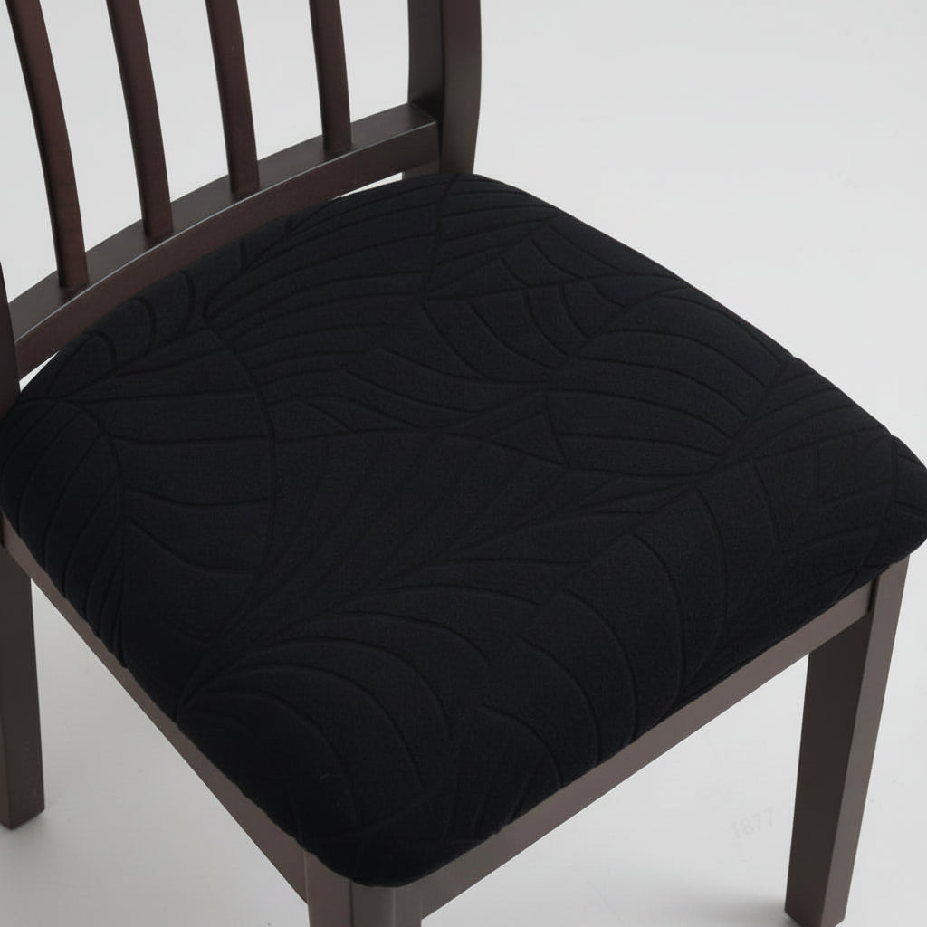 Housses de chaise extensibles pour protection de chaises de salle à manger, souples et confortables, en beige, kaki, gris, noir et vert | Sulvida