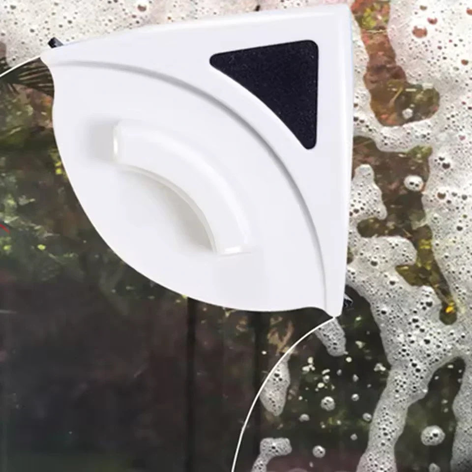 Magnetische Raamreiniger Dubbelzijdig Glasreinigingsset voor Veilig Schoonmaken van Hoogbouw Ramen Thuis en Kantoor | Sulvida
