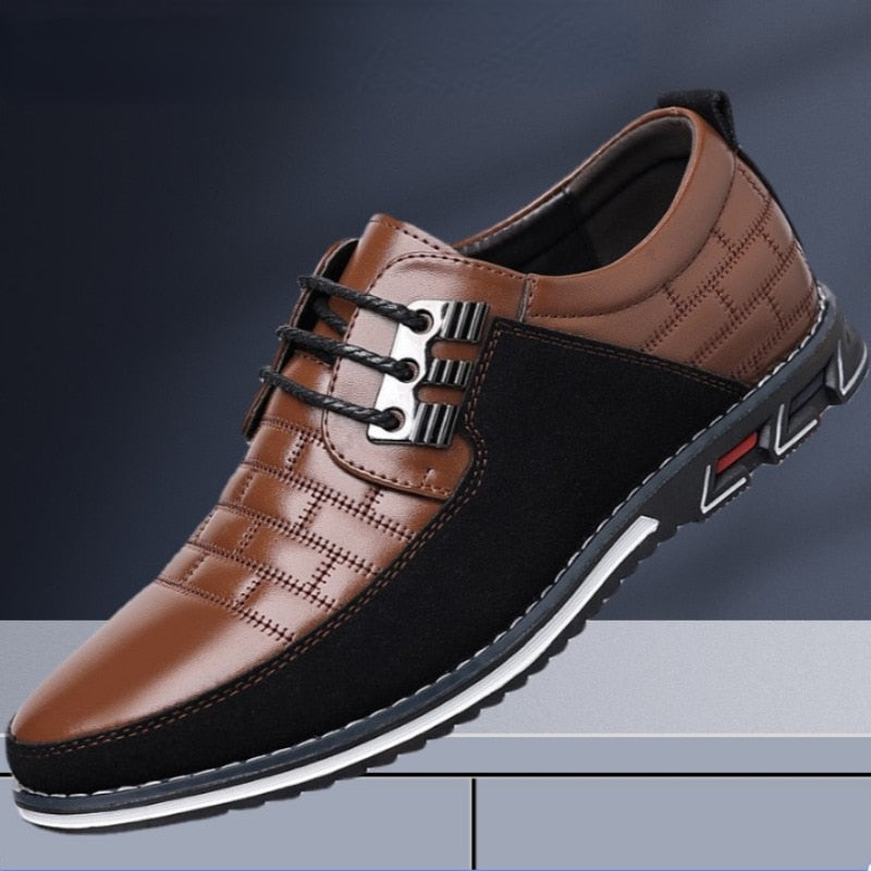Leren Instappers Heren Klassiek Comfortabel Zakelijk Casual Schoeisel Elegante Herenschoenen Loafers | Sulvida