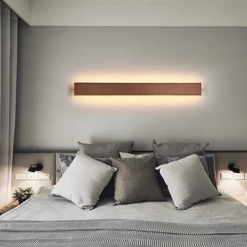 LED Wandlamp Moderne Rechthoek 30cm Warm Wit Sfeervol voor Slaapkamer Hal Badkamer Woonkamer Verlichting | Sulvida
