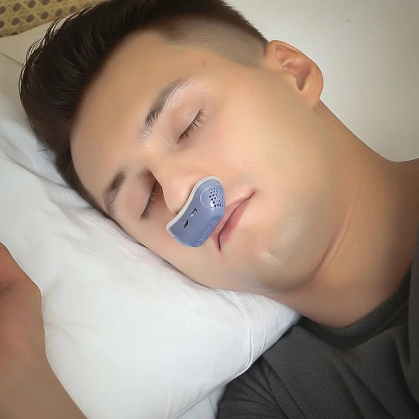 Compact Neusventilator voor Rustige Slaap Ademsteun Oplaadbaar USB Anti-Snurk Luchtwegopener Ademhaling | Sulvida