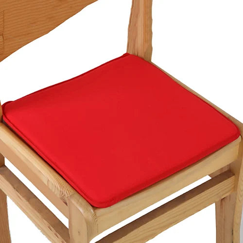 Stoelkussen Katoenmix 40×40 cm Vierkant met Strikbandjes voor Eetkamerstoelen Tuinstoelen Tuinmeubels | Sulvida
