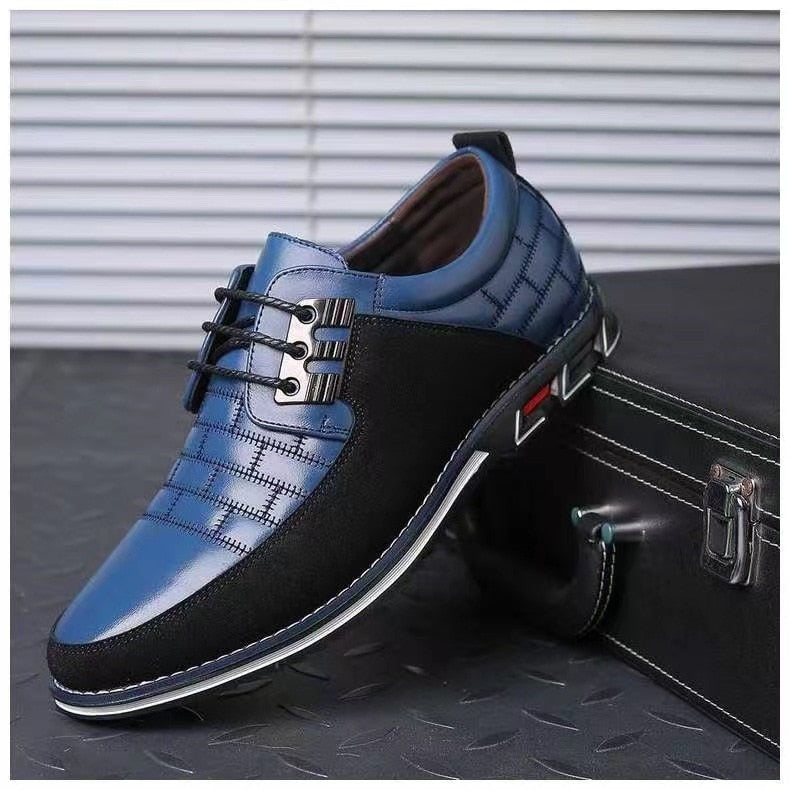Leren Instappers Heren Klassiek Comfortabel Zakelijk Casual Schoeisel Elegante Herenschoenen Loafers | Sulvida
