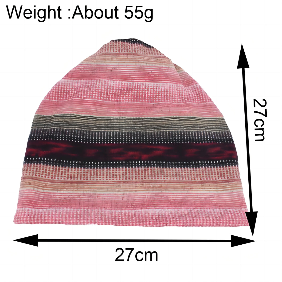 Bonnet multifonction à rayures pour femme, léger, automne-hiver, chaud et confortable | Sulvida
