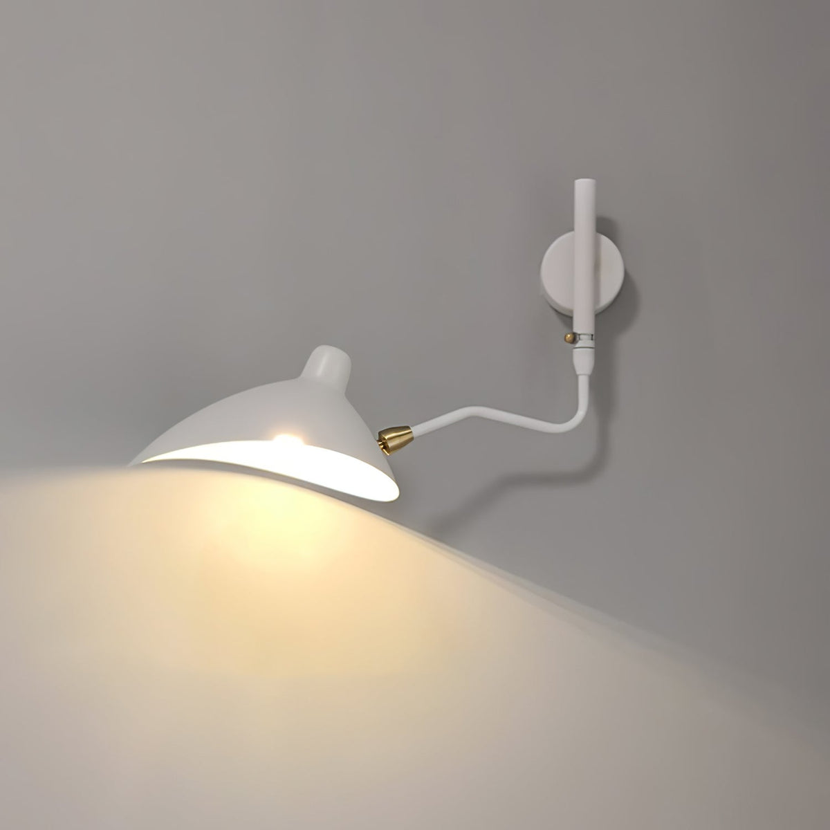 Wandlamp met verstelbare arm zwart metaal modern design 120 cm verstelbaar woonruimte leeshoek werkplek | Sulvida