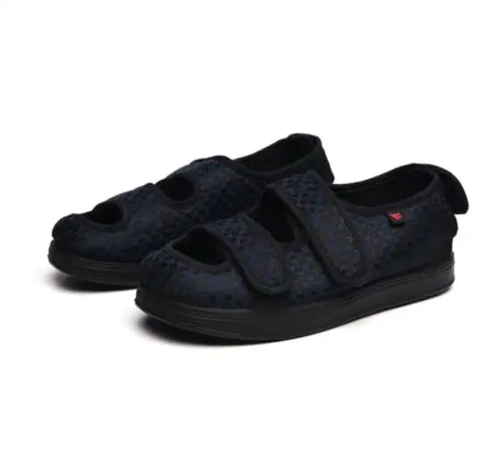 Verstelbare Orthopedische Sandalen met Klittenband Mesh Zomer Comfortschoenen voor Brede Voeten Dames | Sulvida