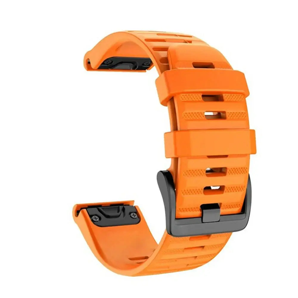 Bracelet de montre en silicone sportif universel, interchangeable, coloré, confortable et respirant, QuickFit 20mm 22mm 26mm | Sulvida
