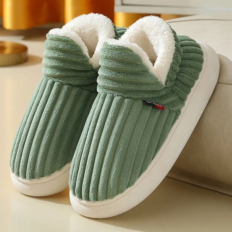Winterpantoffels Pluche Heren Dames Zachte Zool Bontslippers Warm Huisschoenen Antislip Comfortabel Binnen | Sulvida