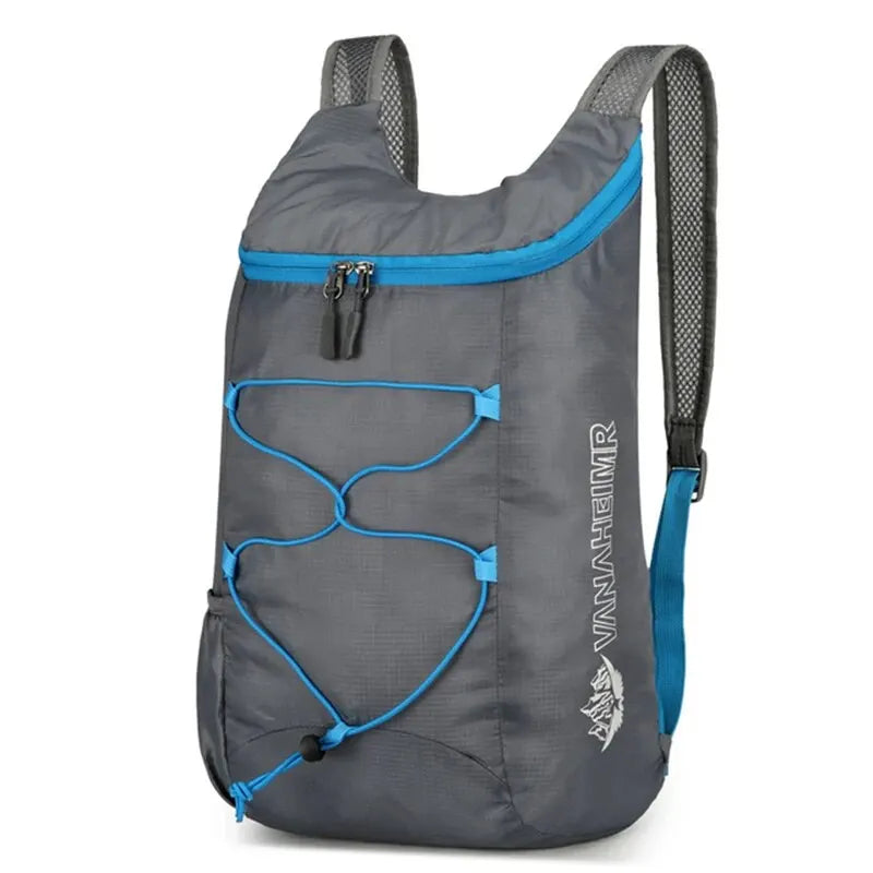 Opvouwbare Wandelrugzak 20L Waterafstotend Polyester Lichtgewicht Outdoor Reistas Kamperen Hiking Dagtas | Sulvida