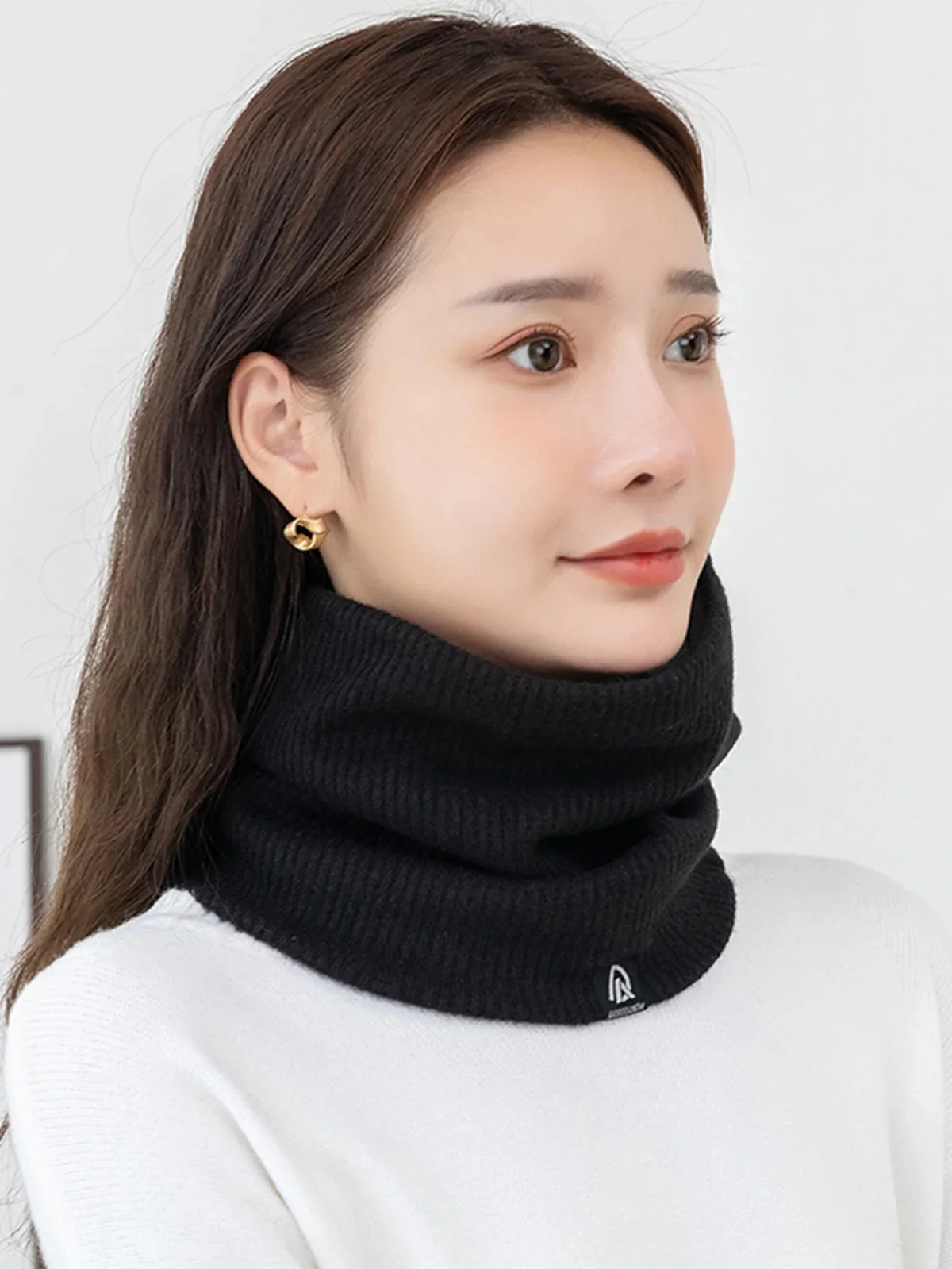 Luxe Zachte Winter Nekwarmer Sjaal Fluweel Gebreide Sjaal Warm Winddicht Unisex Herfst Outdoor Mode Accessoire | Sulvida