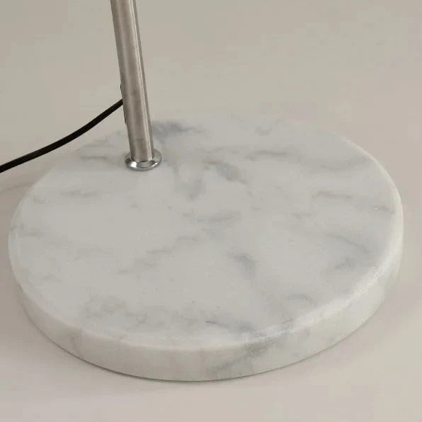 Staande boogvormige vloerlamp metaal glas diffuus licht slaapkamer woonkamer modern minimalistisch design | Sulvida