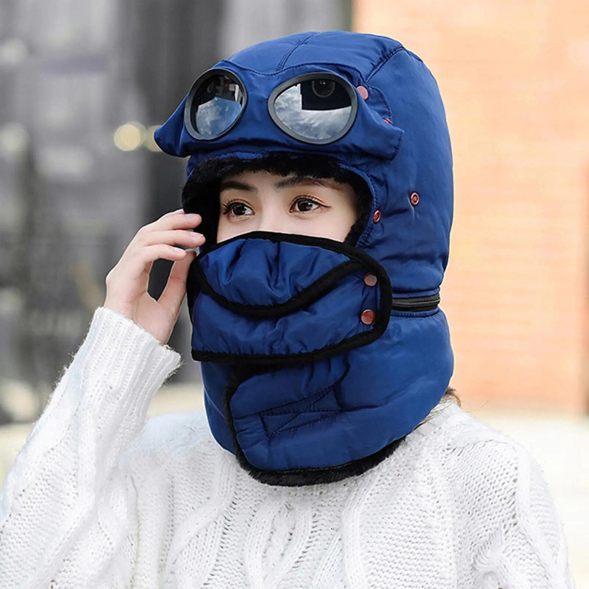 Thermische Winddichte Muts met Gezichtsbescherming – Wintermuts Skimasker Balaclava Hoofdbedekking Outdoor | Sulvida