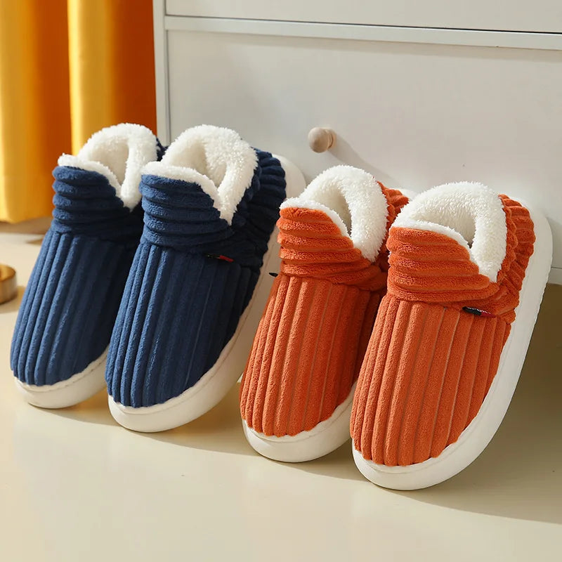 Winterpantoffels Pluche Heren Dames Zachte Zool Bontslippers Warm Huisschoenen Antislip Comfortabel Binnen | Sulvida