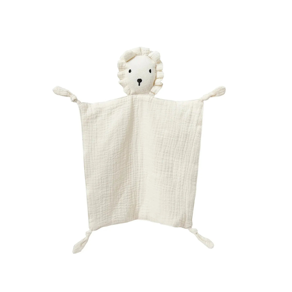 Knuffeldoekje Baby met Dierenkopje Zachte Troostknuffel Mousseline Doek voor Peuters Rustgevend Knuffelen | Sulvida