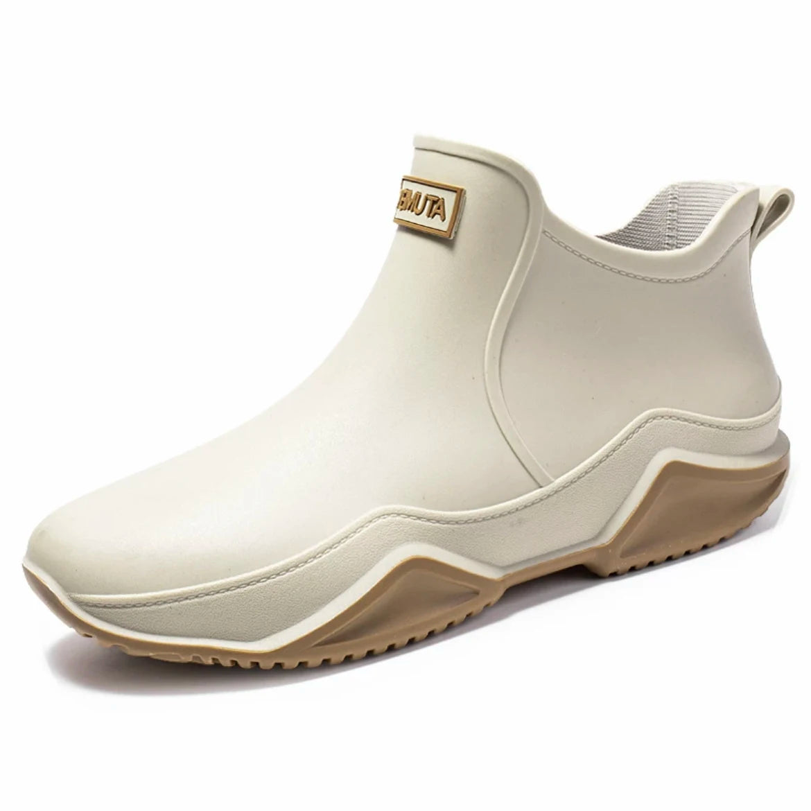 Waterdichte Enkellaarzen Dames Heren Antislip Regenlaarzen PVC Gekleurd Unisex Seizoenbestendig Tuinschoenen | Sulvida