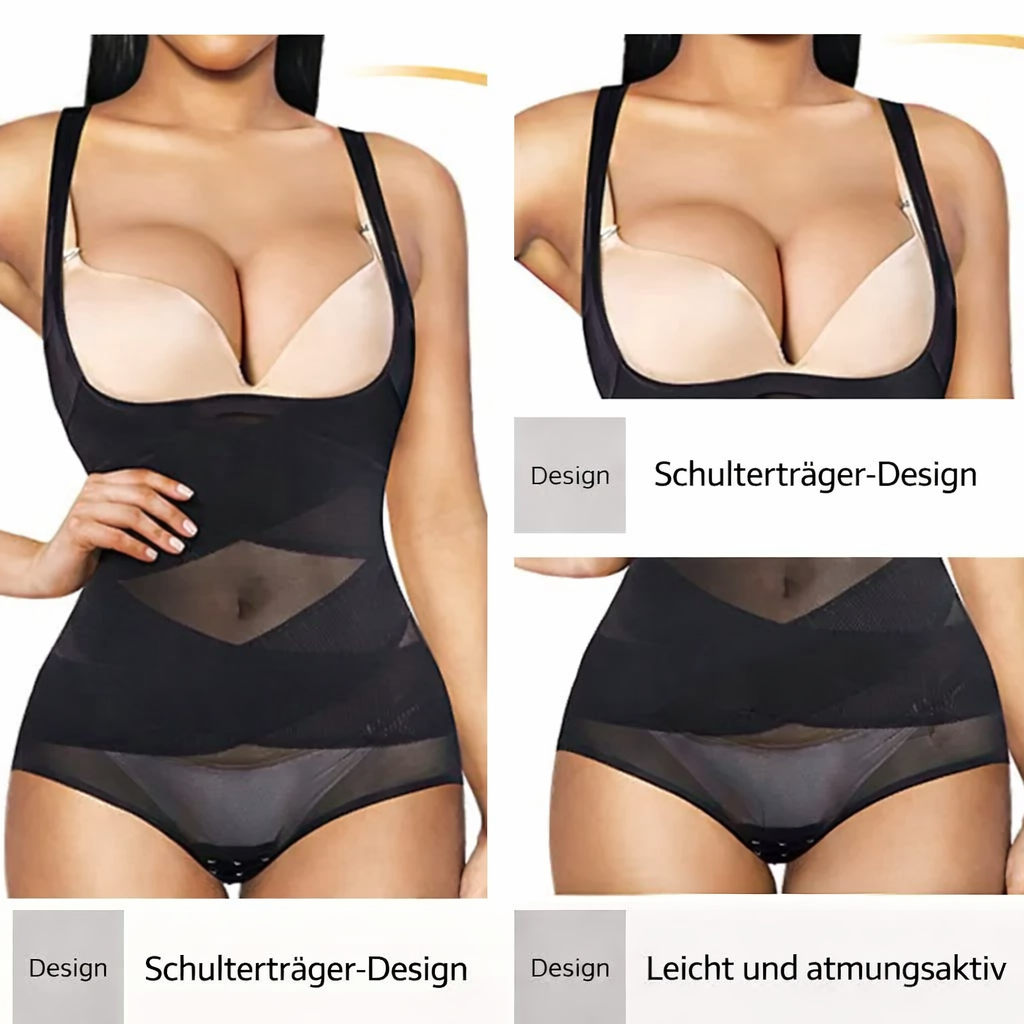 Corrigerend Shapewear Ondergoed Naadloos Figuurvormend Buik & Taille voor Dames Glad Onzichtbaar onder Kleding Strakkere Silhouet Comfortabel Stretch Lingerie Body | Sulvida