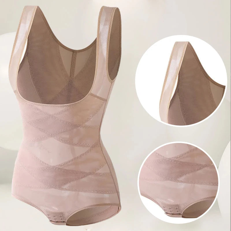 Corrigerend Shapewear Ondergoed Naadloos Figuurvormend Buik & Taille voor Dames Glad Onzichtbaar onder Kleding Strakkere Silhouet Comfortabel Stretch Lingerie Body | Sulvida