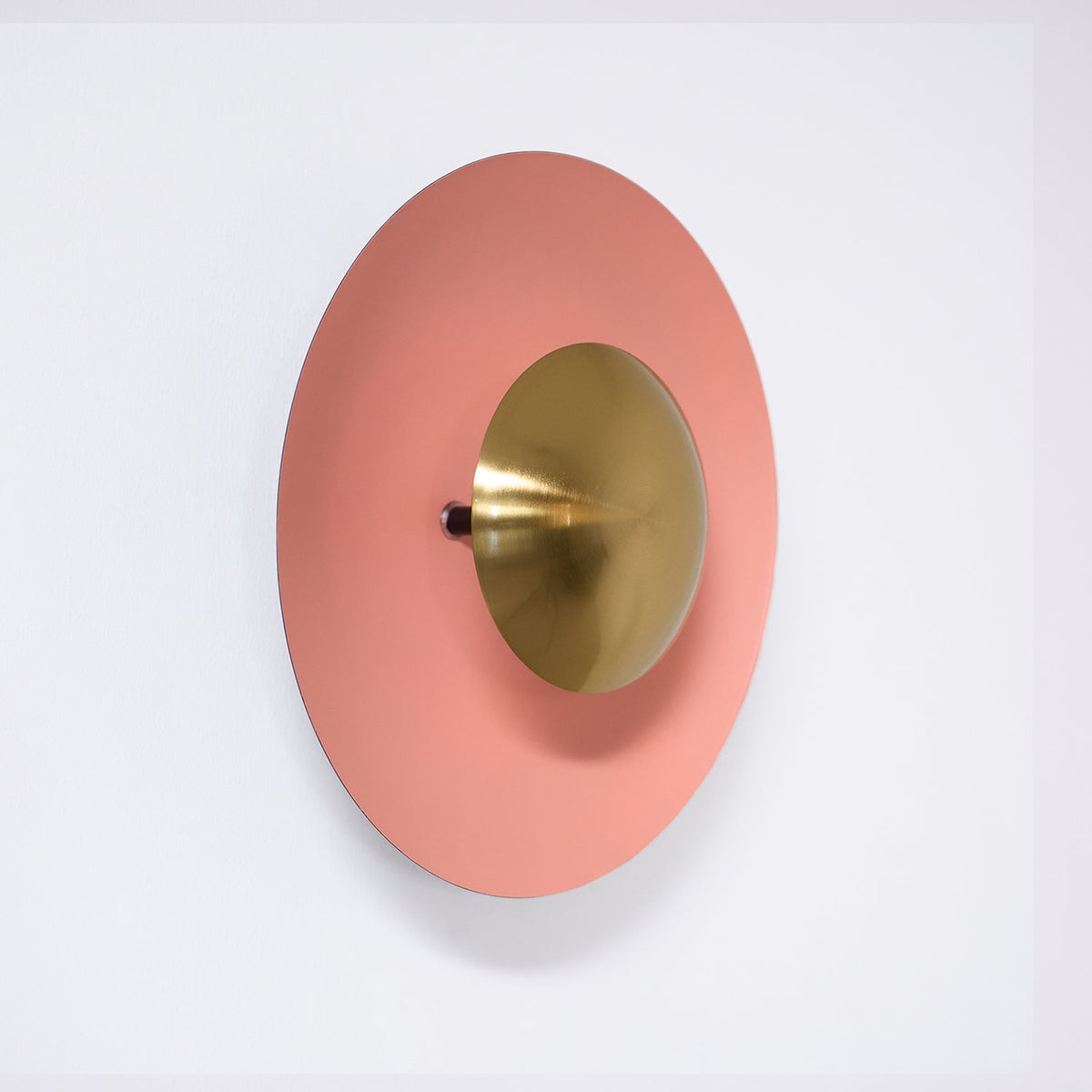Moderne wandlamp eclips met LED verlichting voor woonkamer slaapkamer hal minimalistisch design rond metaal | Sulvida