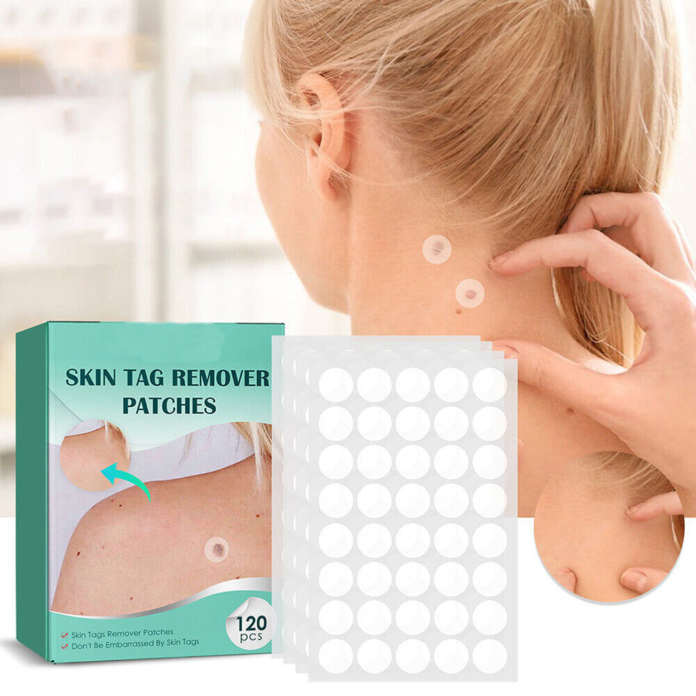 Huidvlekken- en wratten-verwijderpleisters met Hydrocolloïd – Pijnloos & Discreet – 120 Stuks | Sulvida