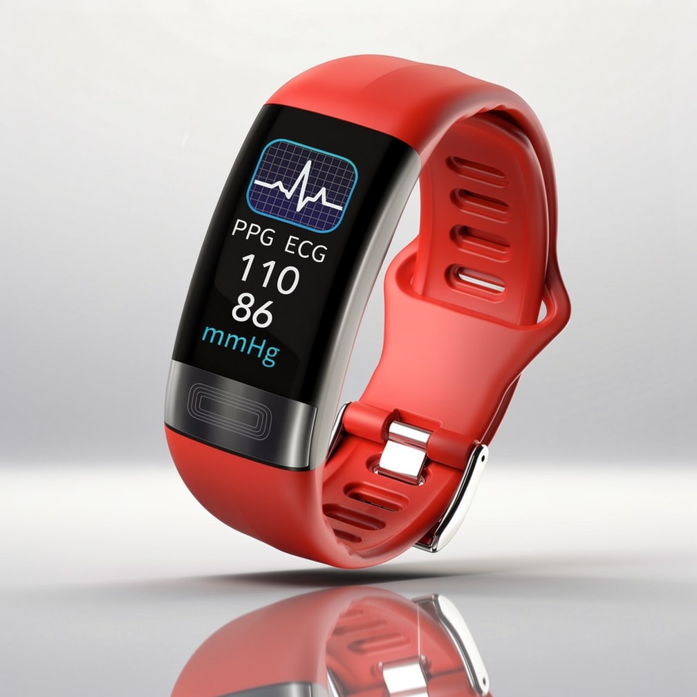 Smartwatch met EKG-meting, Bloeddruk en Slaaptracking – Gezondheidsmonitor voor Dagelijks Gebruik en Training | Sulvida