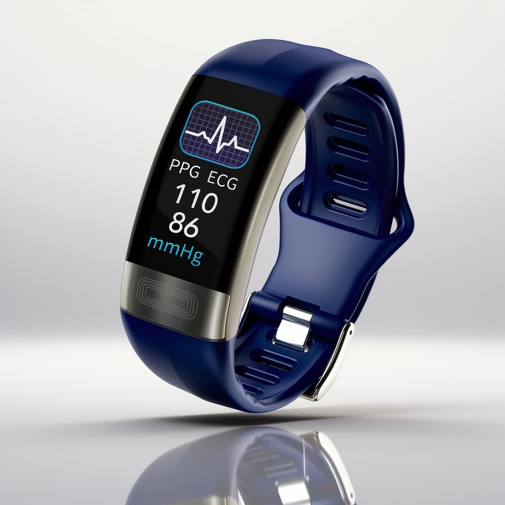 Smartwatch met EKG-meting, Bloeddruk en Slaaptracking – Gezondheidsmonitor voor Dagelijks Gebruik en Training | Sulvida