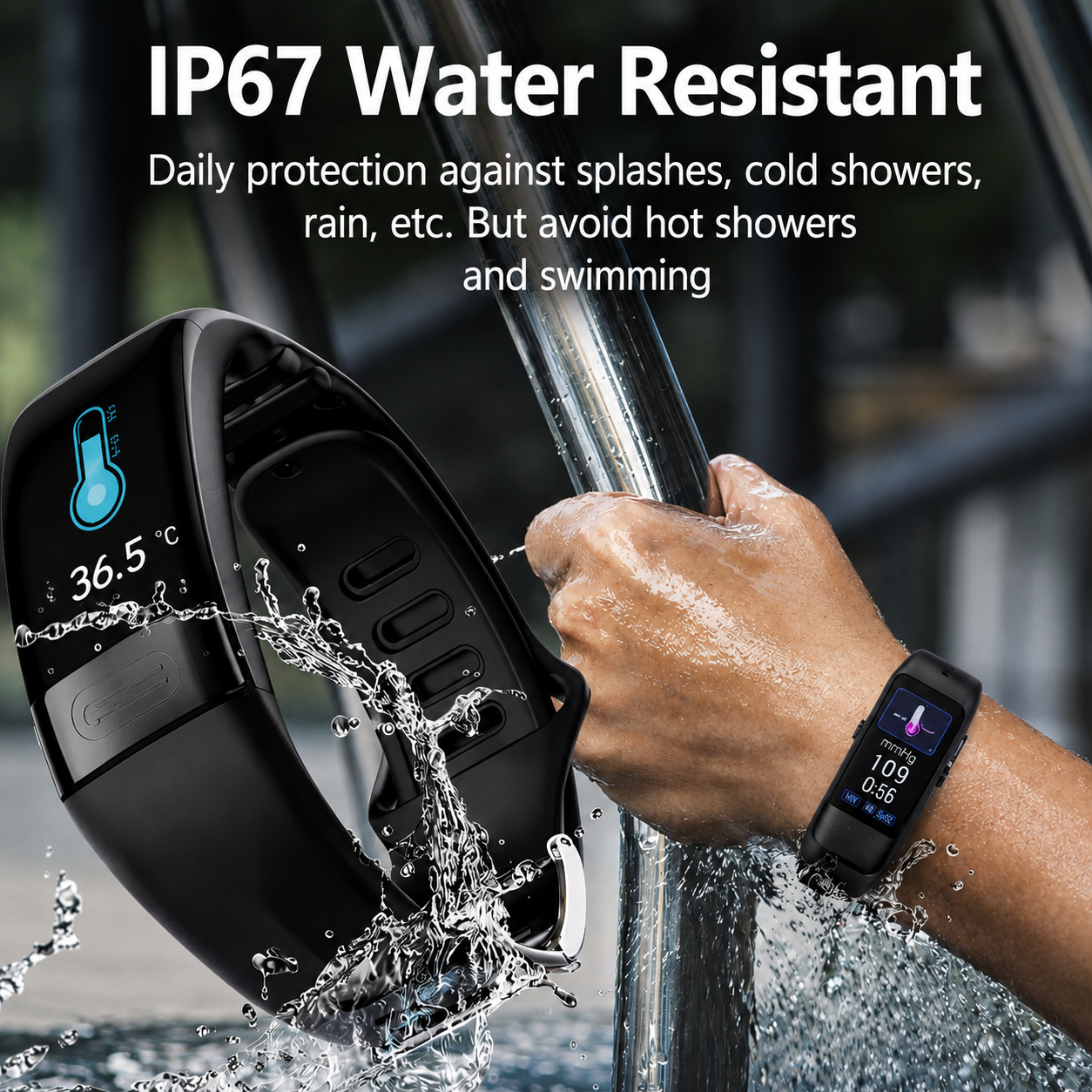 Smartwatch met EKG-meting, Bloeddruk en Slaaptracking – Gezondheidsmonitor voor Dagelijks Gebruik en Training | Sulvida