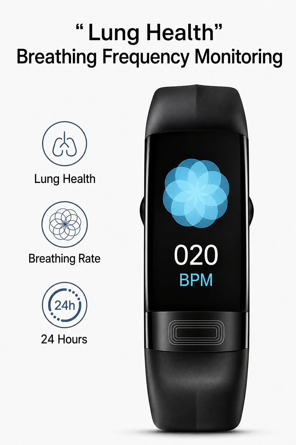 Smartwatch met EKG-meting, Bloeddruk en Slaaptracking – Gezondheidsmonitor voor Dagelijks Gebruik en Training | Sulvida