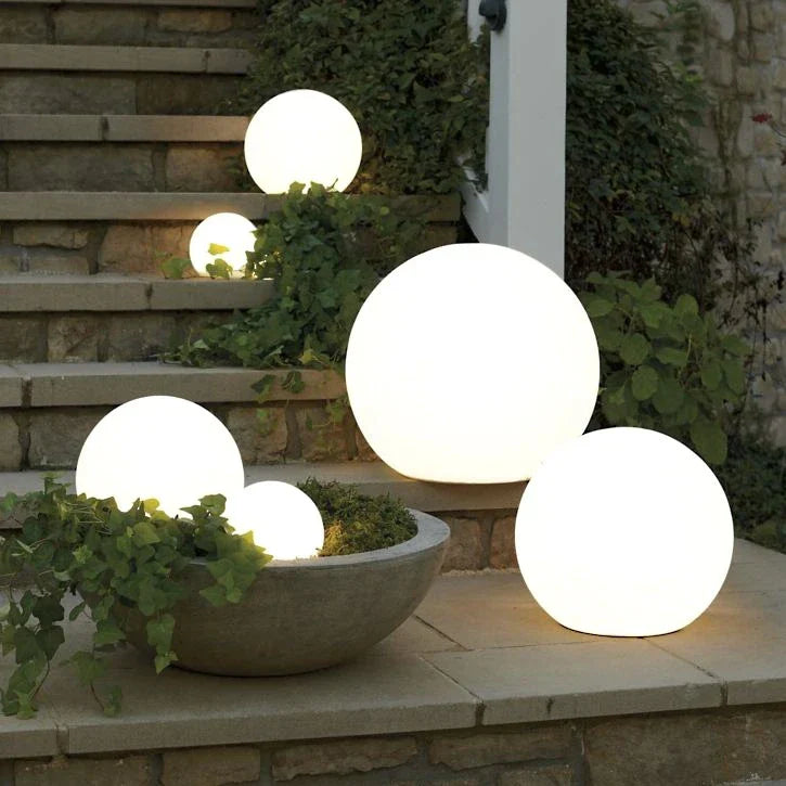 LED Bolvormige Sfeerverlichting Tuin Interieur RGB Kleuren Zonne-energie Draadloos Buitenlamp Decoratie | Sulvida