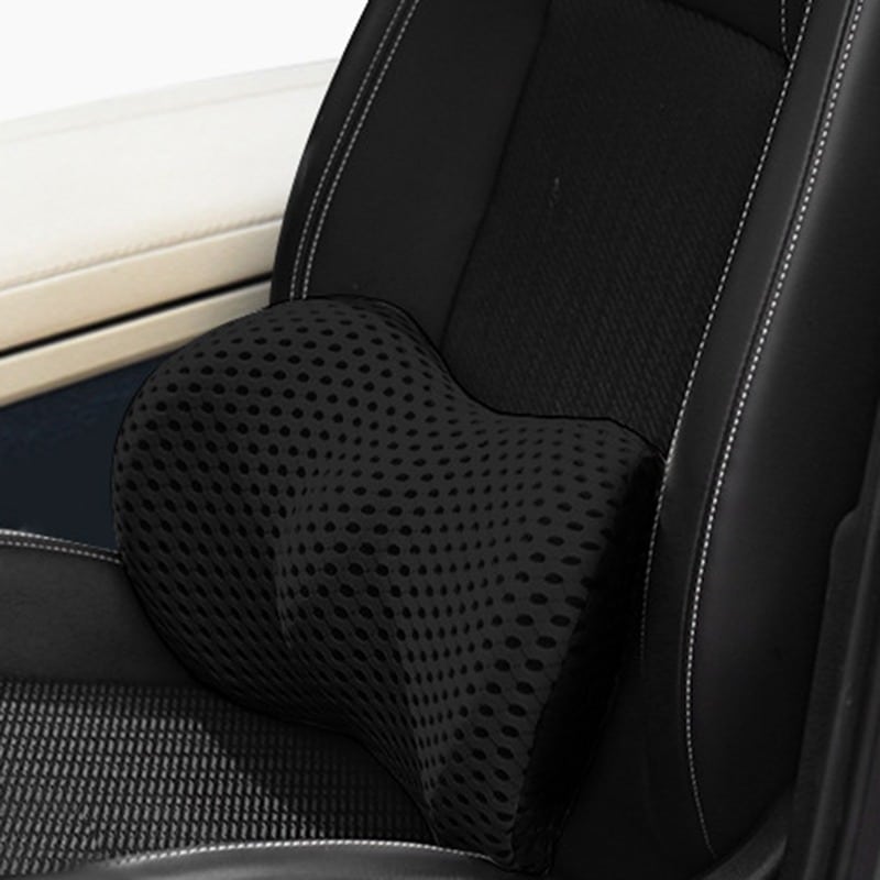 Orthopedisch rugsteunkussen lendenkussen met memory foam voor ergonomische zithouding bureaustoel auto | Sulvida