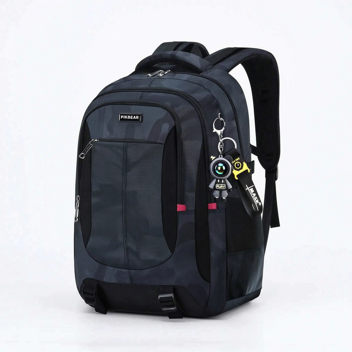 Gestructureerde Schoolrugzak met Laptopvak 16 inch A4 Comfortabel Schouderband Reissteun Dagelijks Gebruik | Sulvida