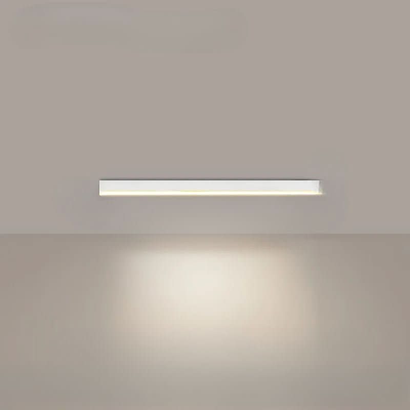 LED plafondlamp aluminium langwerpig Scandinavisch zwart wit goud 60-150 cm woonkamer keuken kantoor | Sulvida