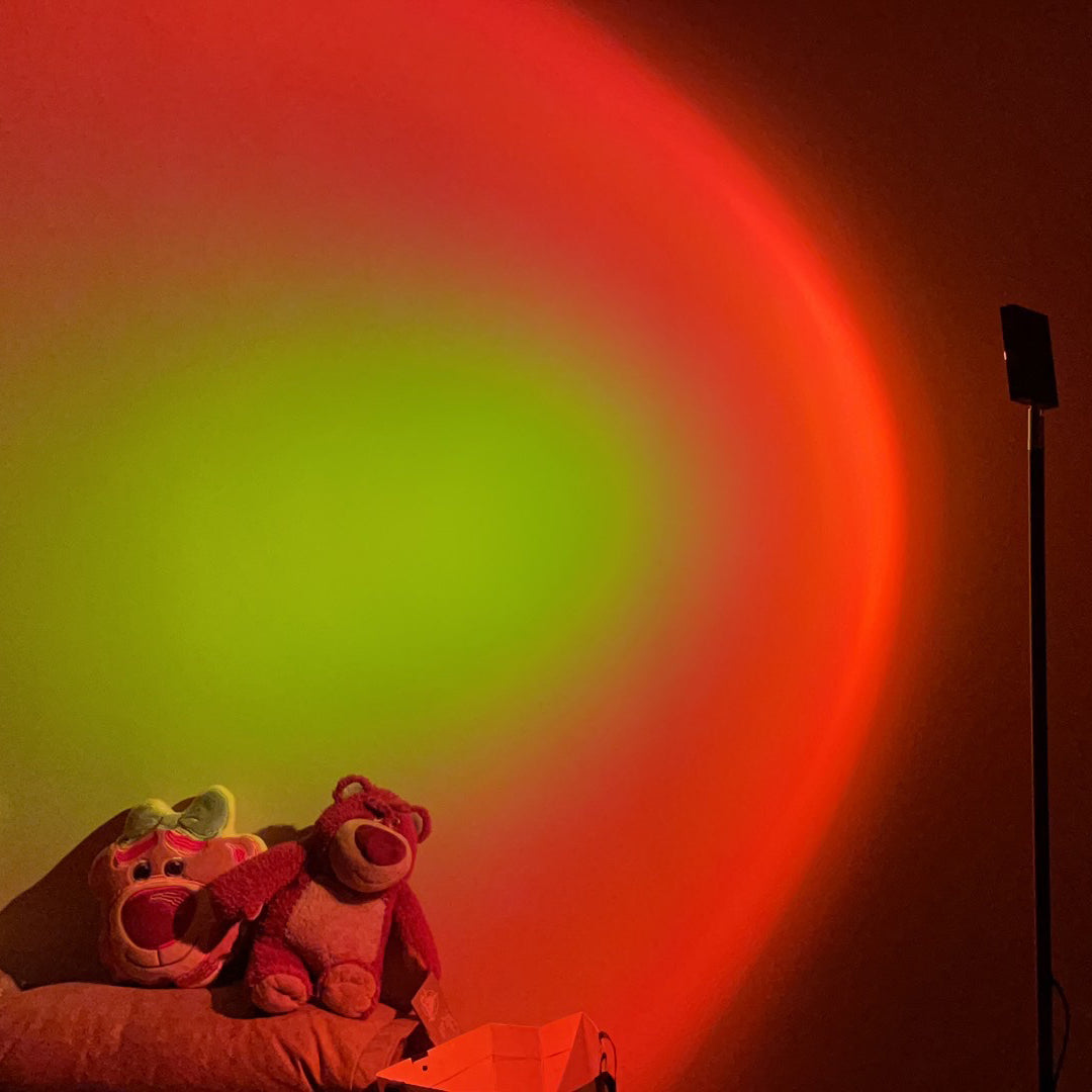 LED Staande Lamp met Halo Projectie Zwart Aluminium 180cm Sfeerverlichting voor Woonkamer Studio Modern Minimalistisch | Sulvida