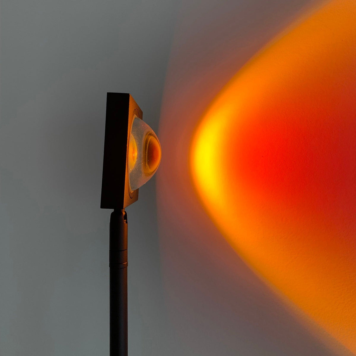 LED Staande Lamp met Halo Projectie Zwart Aluminium 180cm Sfeerverlichting voor Woonkamer Studio Modern Minimalistisch | Sulvida