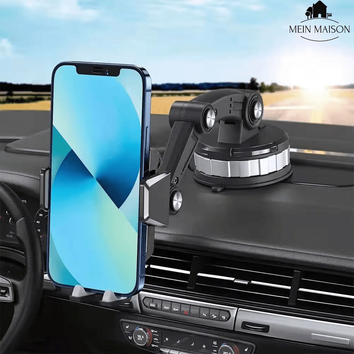 Telefoonhouder Auto Zuignap Houder 360° Draaibaar Dashboard Voorruit Universele Smartphone Houder Handsfree | Sulvida
