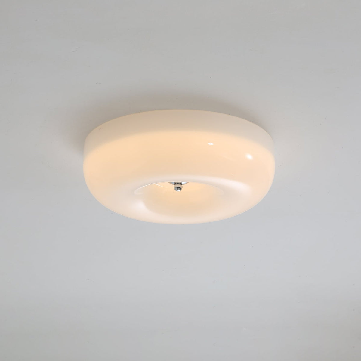 Plafondlamp met Gedraaid Glas en Chroom Moderne Verlichting Slaapkamer Woonkamer Hal 32 40 46 cm Diameter | Sulvida