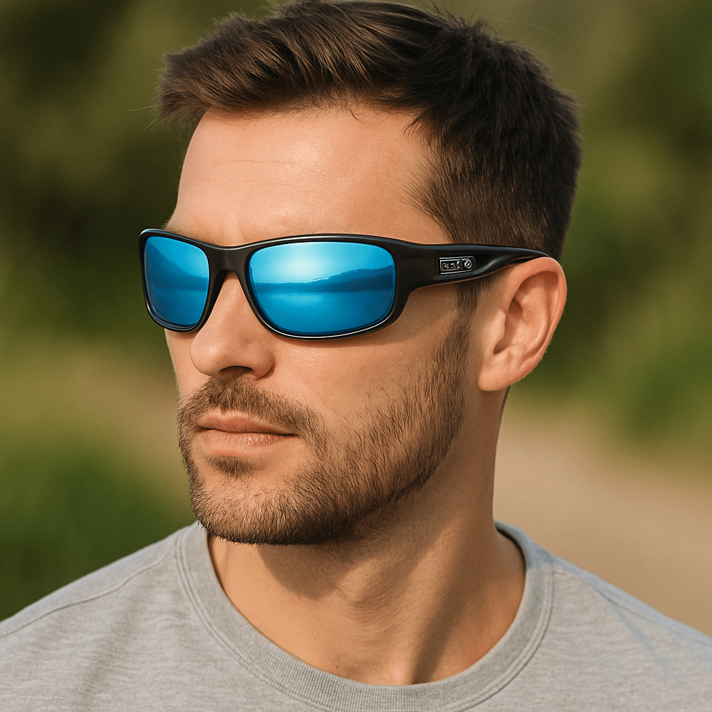 Gepolariseerde Sportbril UV400 met Beschermend Montuur voor Outdoor Activiteiten Fietsen Hardlopen Wielrennen | Sulvida