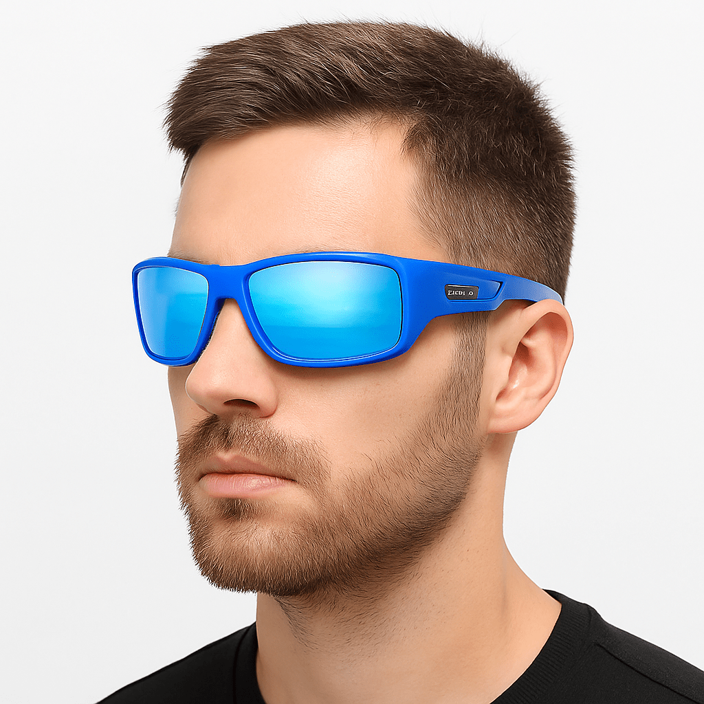 Gepolariseerde Sportbril UV400 met Beschermend Montuur voor Outdoor Activiteiten Fietsen Hardlopen Wielrennen | Sulvida