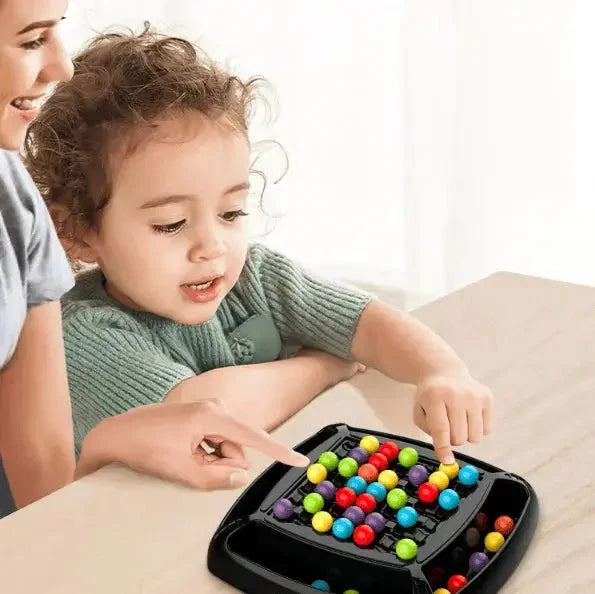 Strategiespel Rijen Leggen Kleuren Ballen Familie Logica Concentratie 4 Jaar Bordspel Tafelspel 2 Spelers | Sulvida