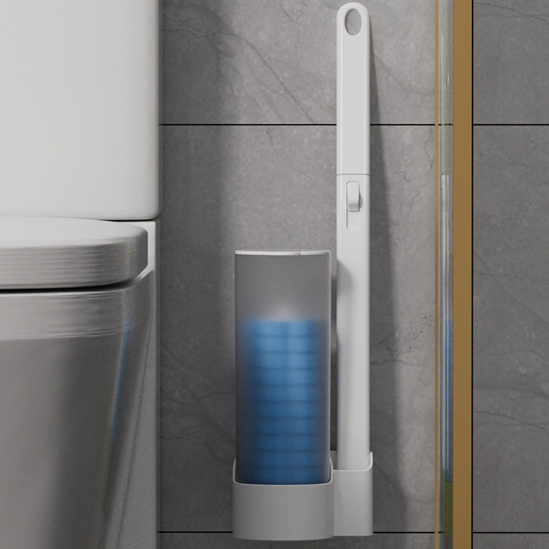 Wegwerp WC-Borstel met Wegwerpkoppen – Hygiënische Toiletreiniging zonder Bacteriecontact – Eenvoudig Klik & Weg Systeem voor Praktische Toiletschoonmaak | Sulvida