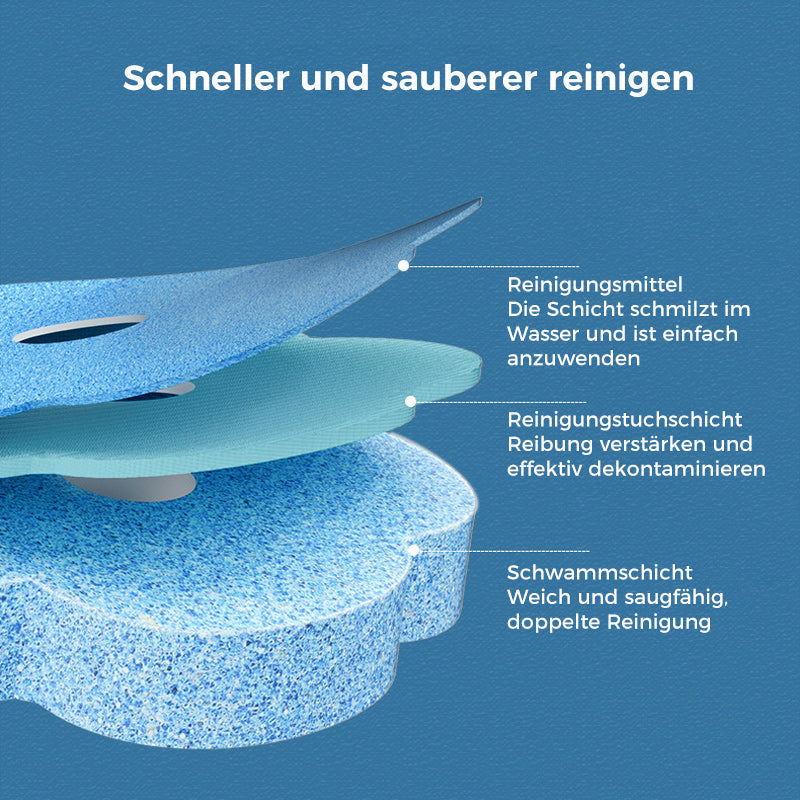 Wegwerp WC-Borstel met Wegwerpkoppen – Hygiënische Toiletreiniging zonder Bacteriecontact – Eenvoudig Klik & Weg Systeem voor Praktische Toiletschoonmaak | Sulvida