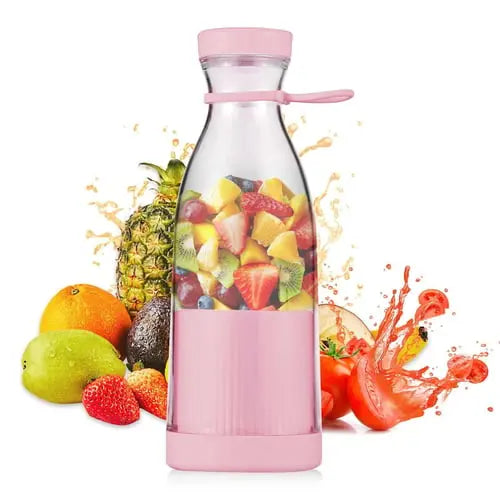 Draagbare Smoothiemaker USB Oplaadbaar 6 Messen BPA-Vrij Blenderfles voor Milkshakes Shakes Smoothies Onderweg | Sulvida