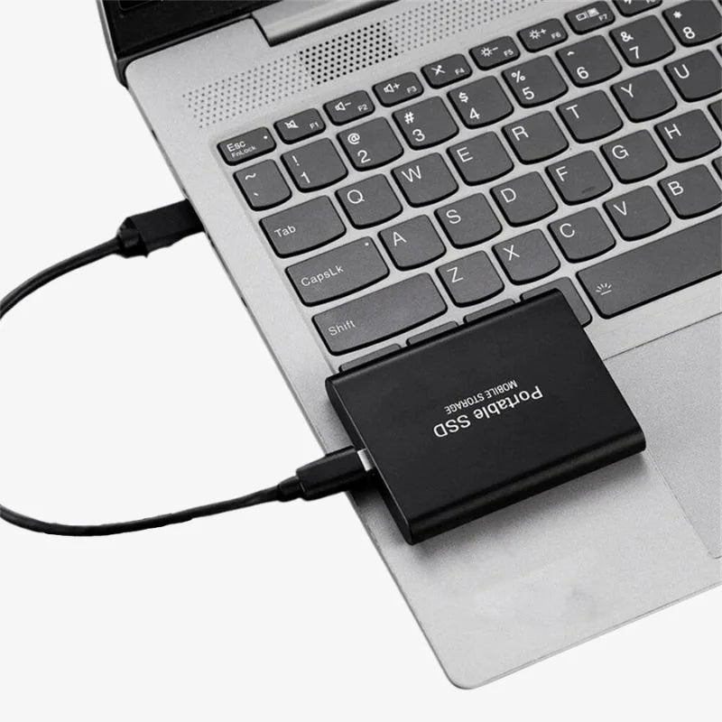 Externe SSD 128GB USB 3.1 Draagbare Harde Schijf voor Snelle Gegevensoverdracht Plug-and-Play Compatibel met Windows Mac Linux | Sulvida