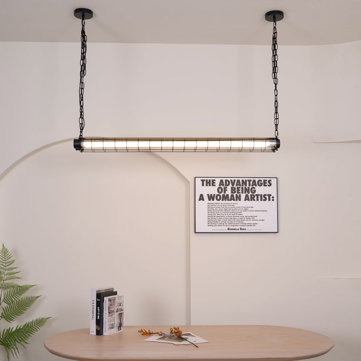 Scandinavische Hanglamp Langwerpig Glas Metaal LED Verlichting Eettafel Keuken Eetkamer Zwart Groen Brons Design | Sulvida