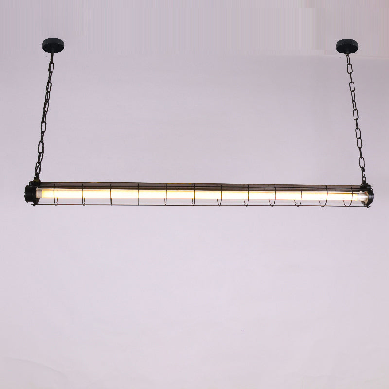 Scandinavische Hanglamp Langwerpig Glas Metaal LED Verlichting Eettafel Keuken Eetkamer Zwart Groen Brons Design | Sulvida