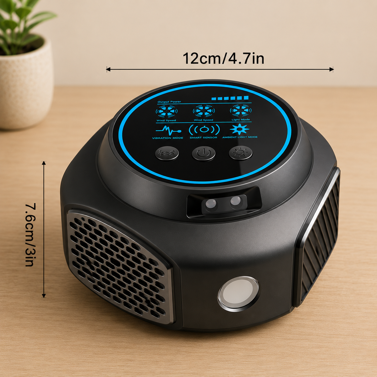 Répulsif à insectes ultrasonique 360° à brancher, blanc, pour terrasse, balcon et jardin, efficace contre les frelons, les moustiques et les guêpes | Sulvida