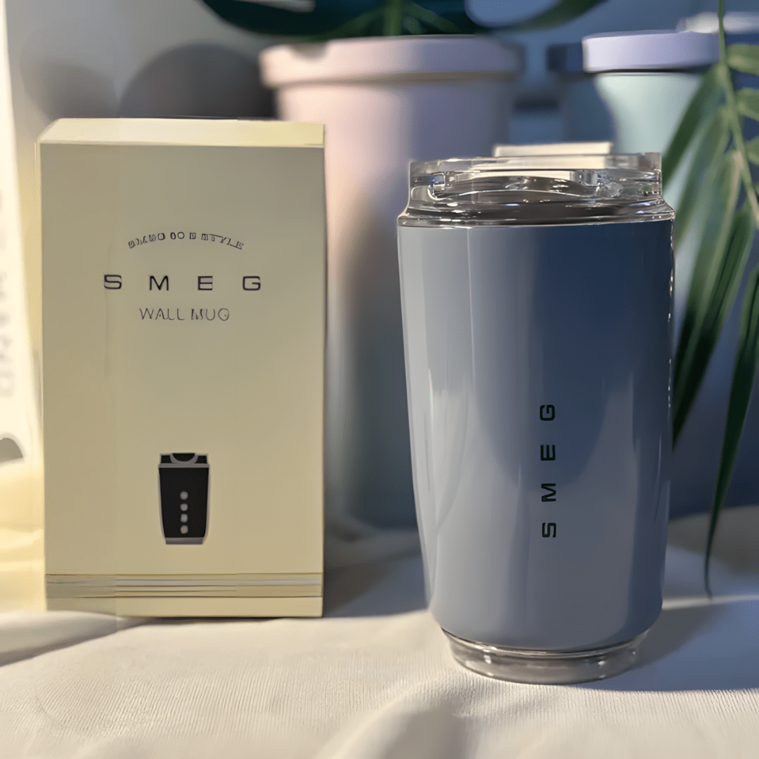 RVS thermosfles 320ml warm 8u koud 12u crème lekvrij draagbaar dubbelwandig geïsoleerd voor onderweg | Sulvida