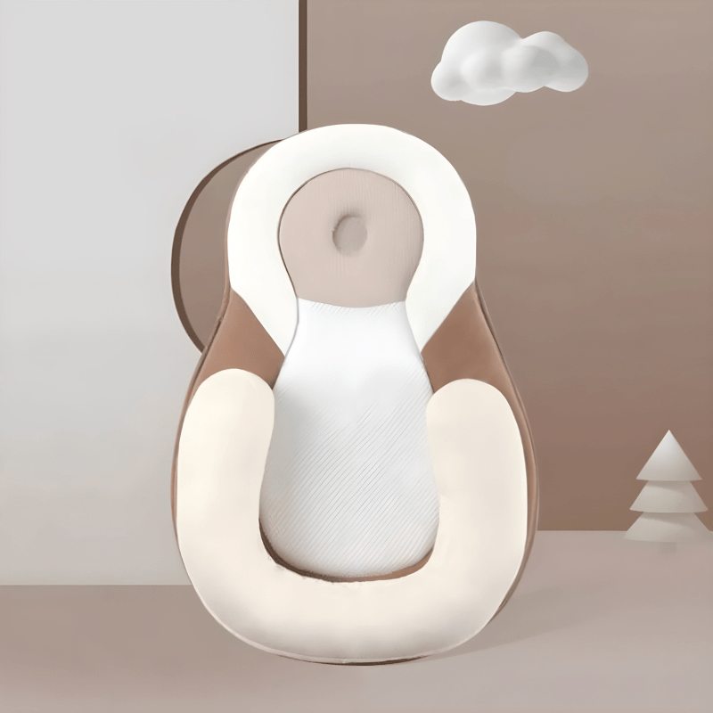 Babykussen Ergonomisch Vlak & Wigvormig voor Gezonde Hoofdontwikkeling Veilig Comfortabel Slapen Baby | Sulvida