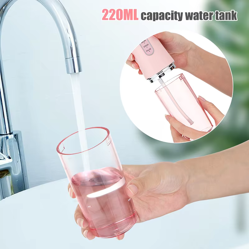 Draagbare Mondsdouche Waterstraal Elektrische Mondzorg Oral Irrigator Tandreiniger voor Thuis en Onderweg | Sulvida