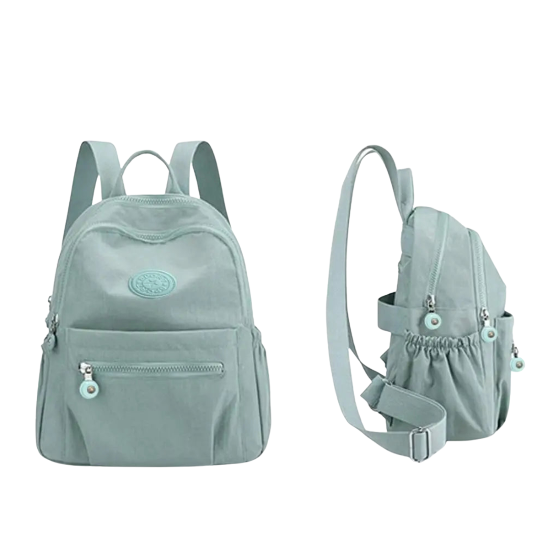 Nylon Mini Rugzak Compact 11L met Anti-Diefstal Vakken Lichtgewicht Schoudertas Dagelijks Gebruik Reis | Sulvida